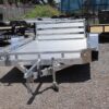 2025 sure trac 7x12 aluminum low side utility trailer 3k gvwr