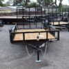 2025 triple crown 5x10 utility trailer with gate 275k gvwr
