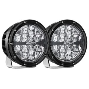 36412 | RIGID 360-SERIES RGBW 6 Inch, Spot Optic with RGBW Backlight Pods (PAIR)
