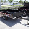 4.5x8ft Utility Dump Trailer with a 12 Volt Battery