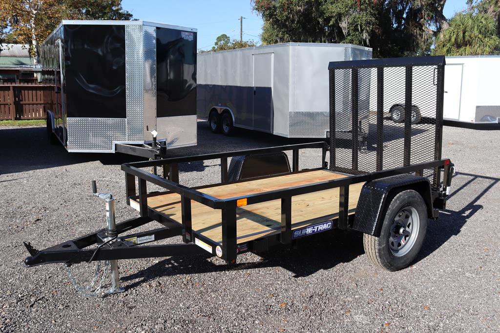 5×8 Tube Top Utility Single Axle