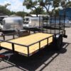 6x12 utility trailer with gate black 2026 triple crown 1