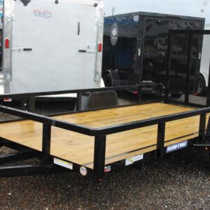 6×12 Utility Trailer with Powder Coated Frame