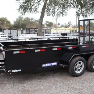 7×14 Steel High Side Utility Trailer