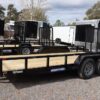 7x16 tube top utility tandem axle 1