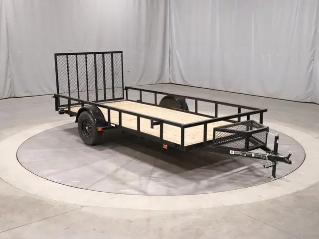 6 X 14 Carry-On Utility Pipe Top Trailer