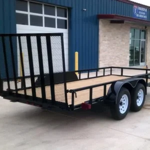 Alternative view of 6’4″ X 16 Tandem Utility Carry-On Trailer