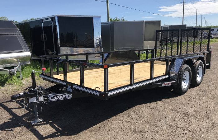 2022 Cornpro16′ Landscape Trailer - Image 3