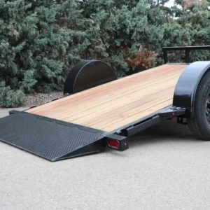 Alternative view of 6.5 X 12 Single Axle Tilt 5K Trailer