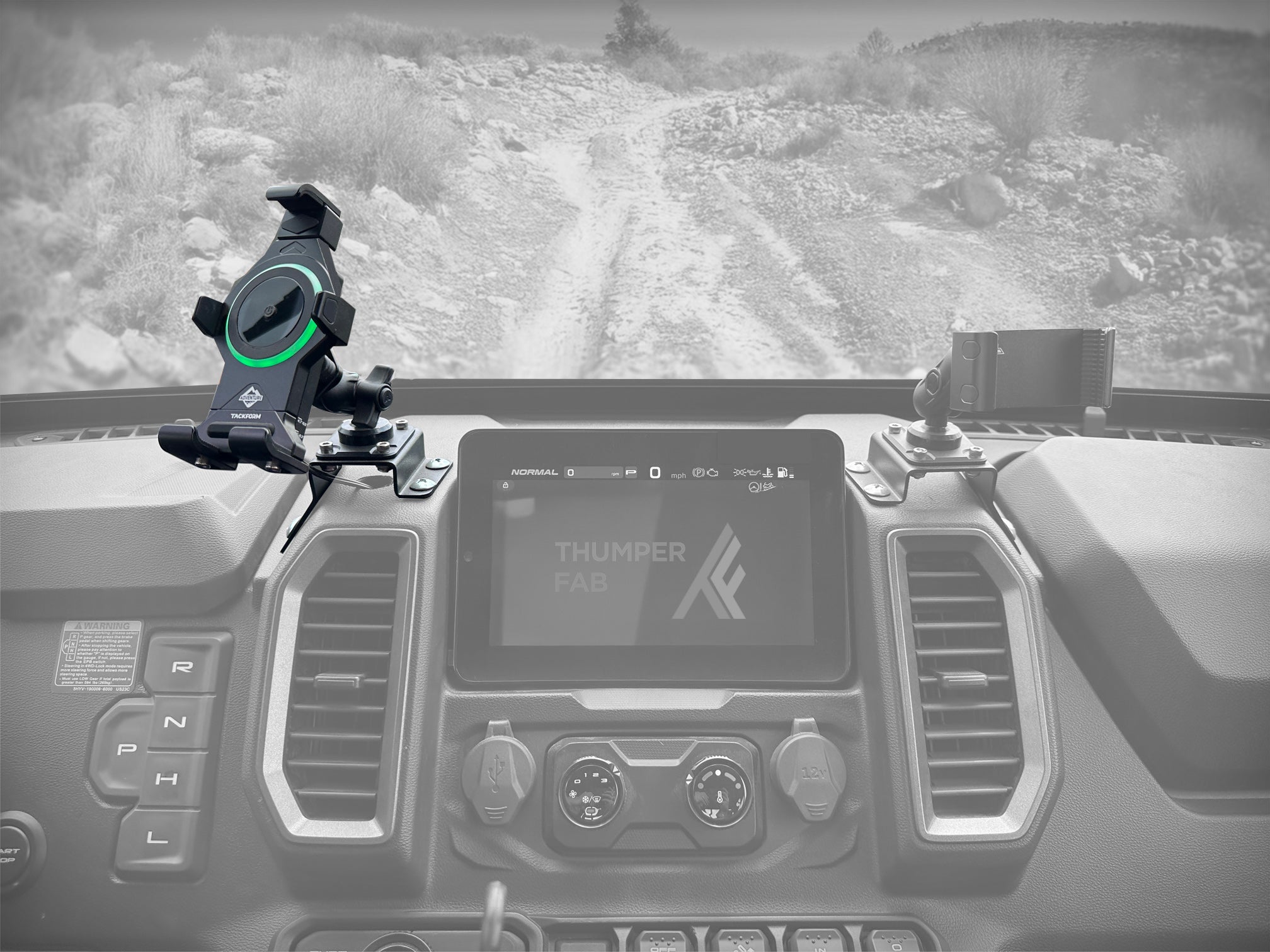 TF280903 | CFMOTO UForce U10 PRO Phone Mount – Driver Side