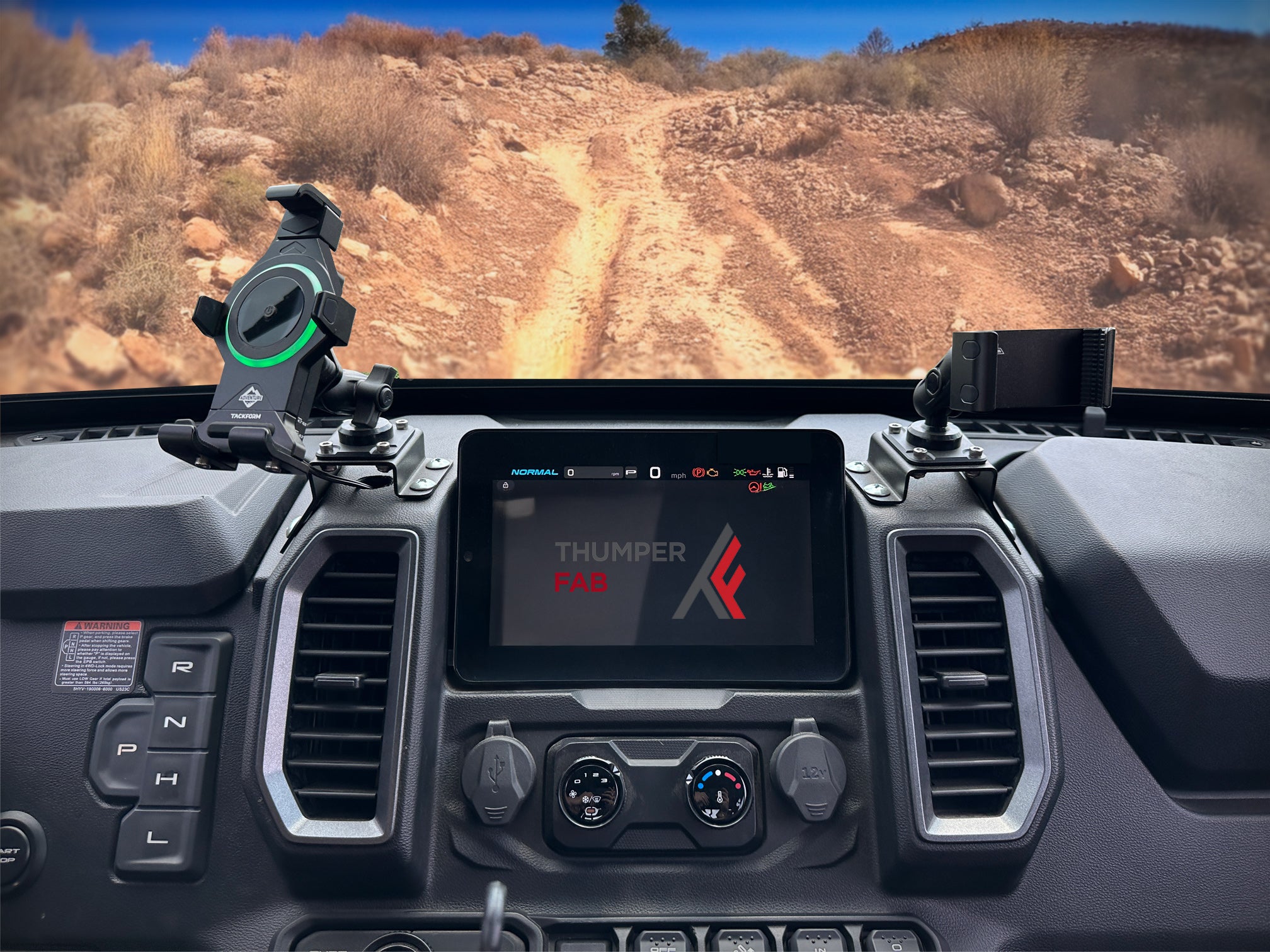 TF280903 | CFMOTO UForce U10 PRO Phone Mount – Driver Side - Image 2