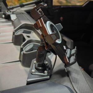 Alternative view of TF290902 | Can-Am Defender HD11 Phone Dash Mount – Driver Side