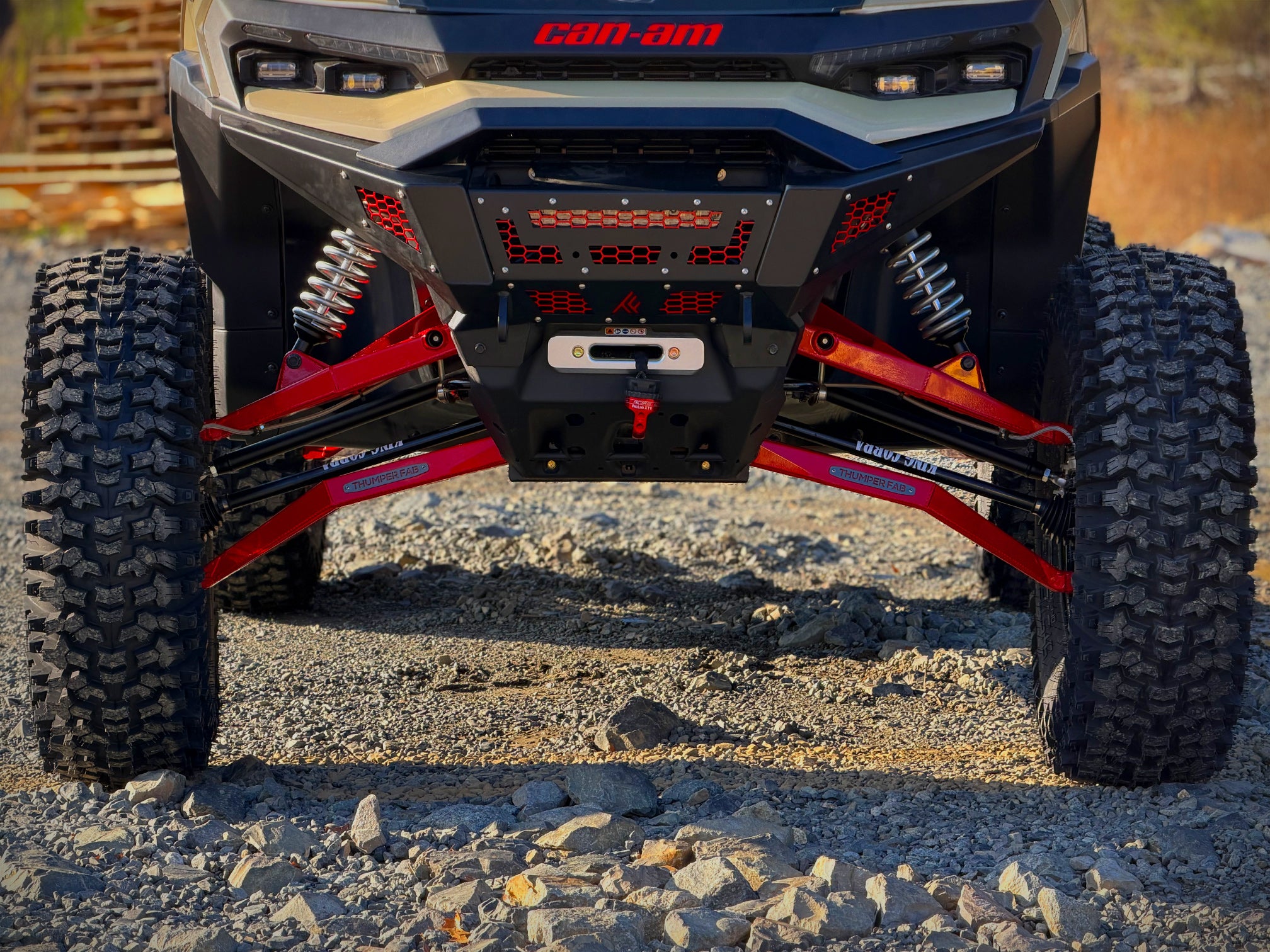 TF292001 | Can-Am Defender HD11 Long Travel Control Arms (Pre-Installed) - Image 4