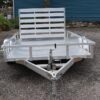 sold 2025 7x12 aluminum tube top utility trailer 7k tandem axle extruded
